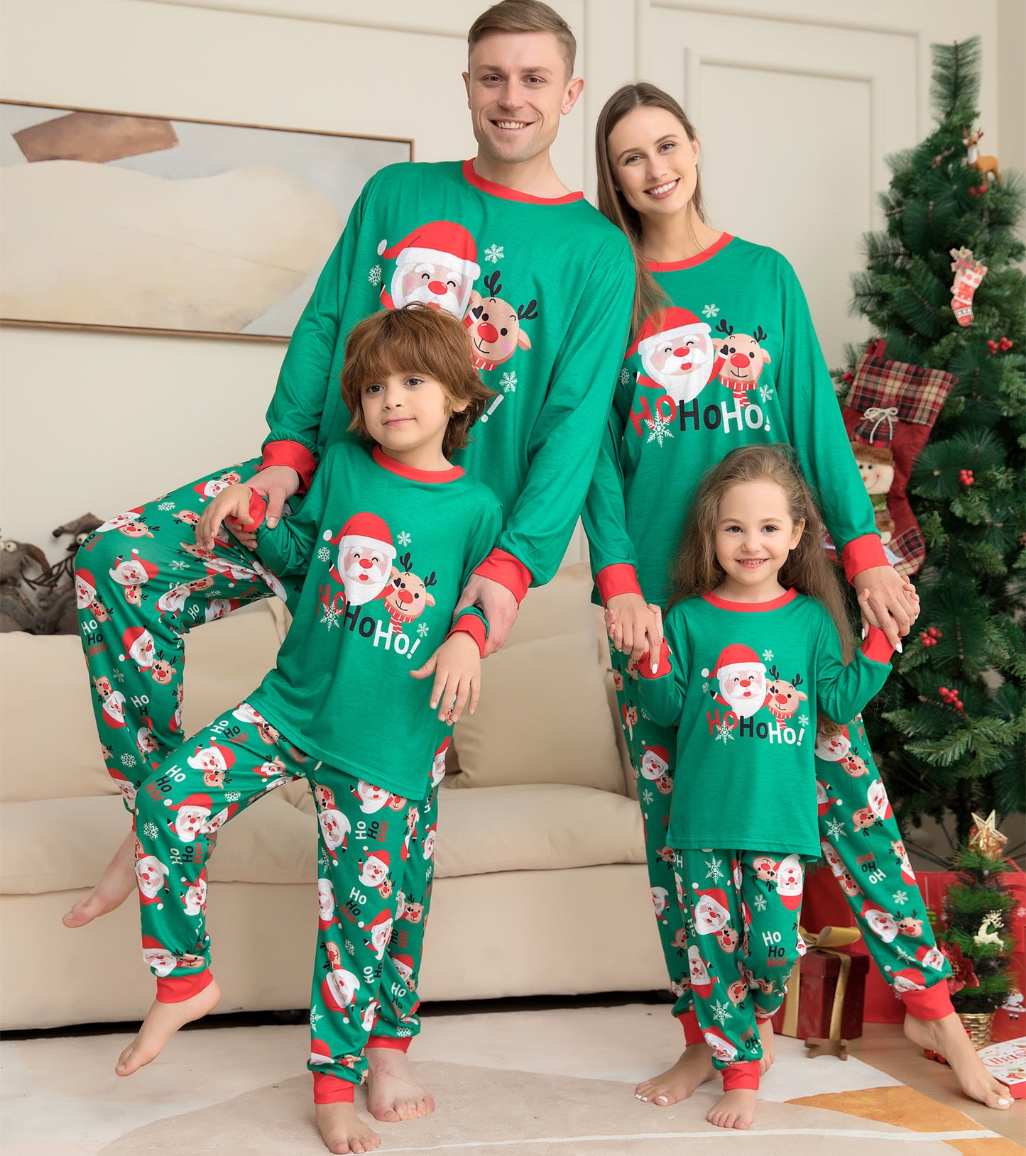 Christmas Pajamas For Family Matching Family Christmas PJs Sets