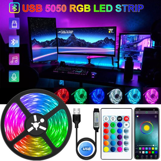 5050 Light Bar USB Bluetooth 5v Flexible LED Strip