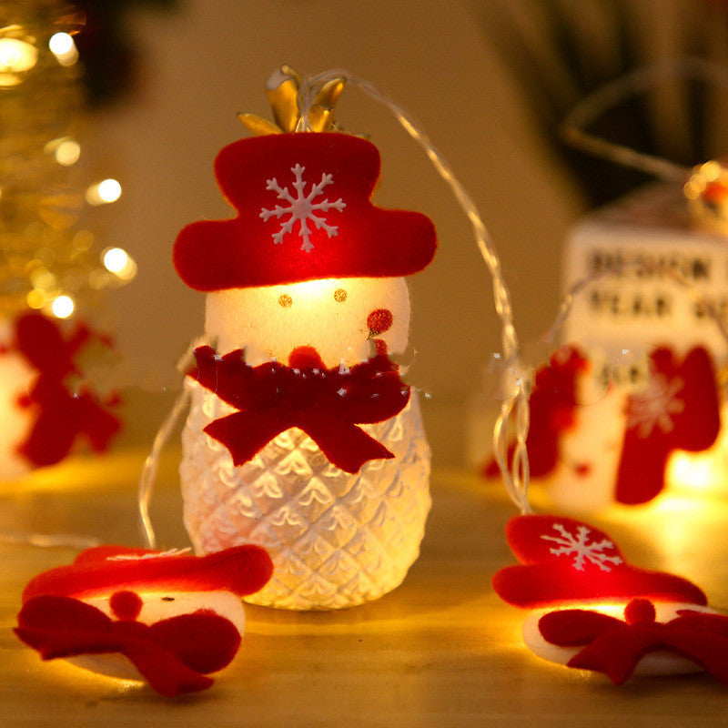 Santa Claus String Lights Christmas Tree Snowman Decoration Lights