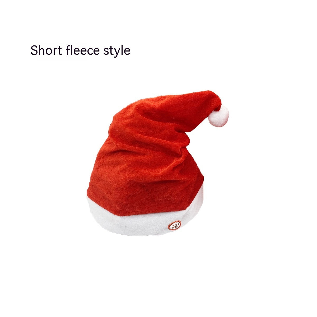 Swing Electric Christmas Hat Festival Plush Toys Hat