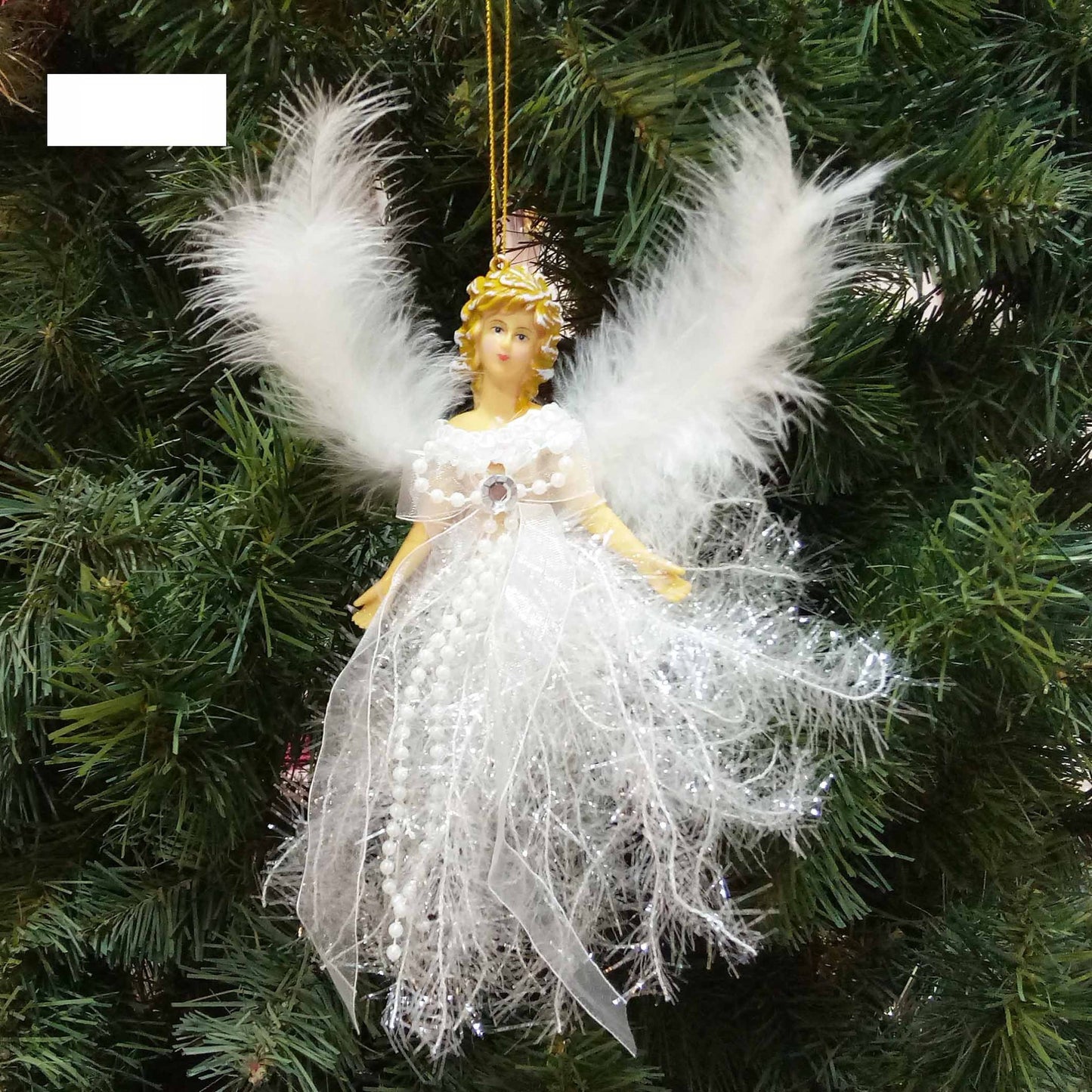 Christmas Children's Cute Doll Plush Angel Pendant