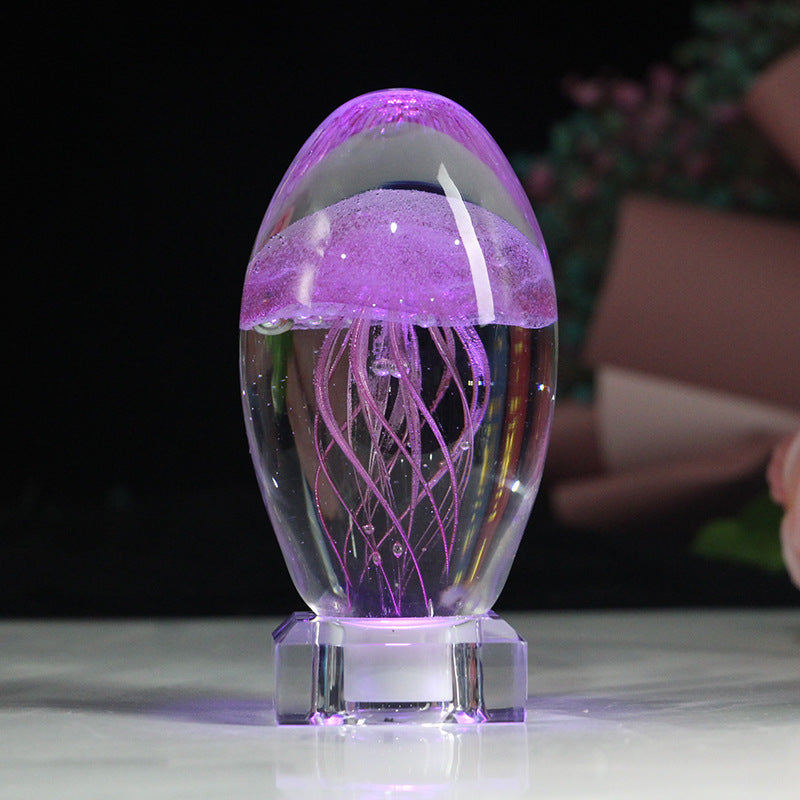 Creative Gift Romantic Jellyfish Music Box Gift Decoration