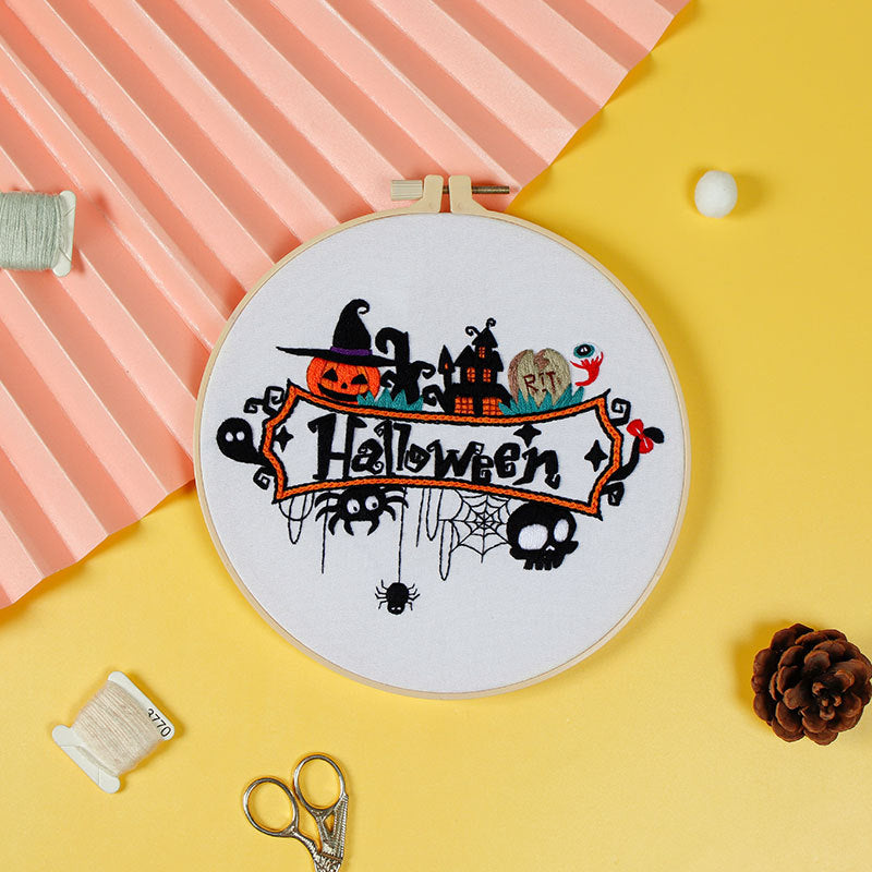Halloween DIY Embroidery Material Bag