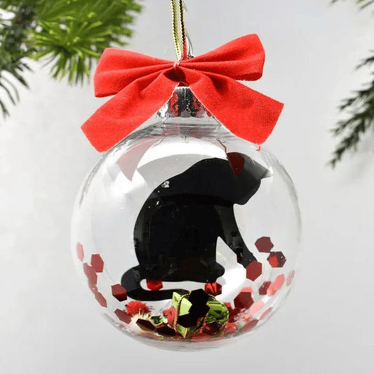 Christmas Tree Decoration Transparent Ball Hanging Decoration