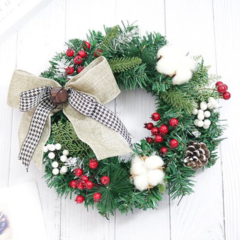 Creative Christmas Door Wreath Christmas Decoration