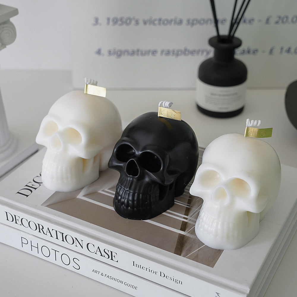 Halloween Skull Scented Candle Gift Box