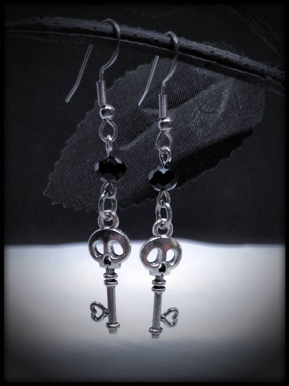 Fashion Gothic Skull Earrings Jewelry Gift
