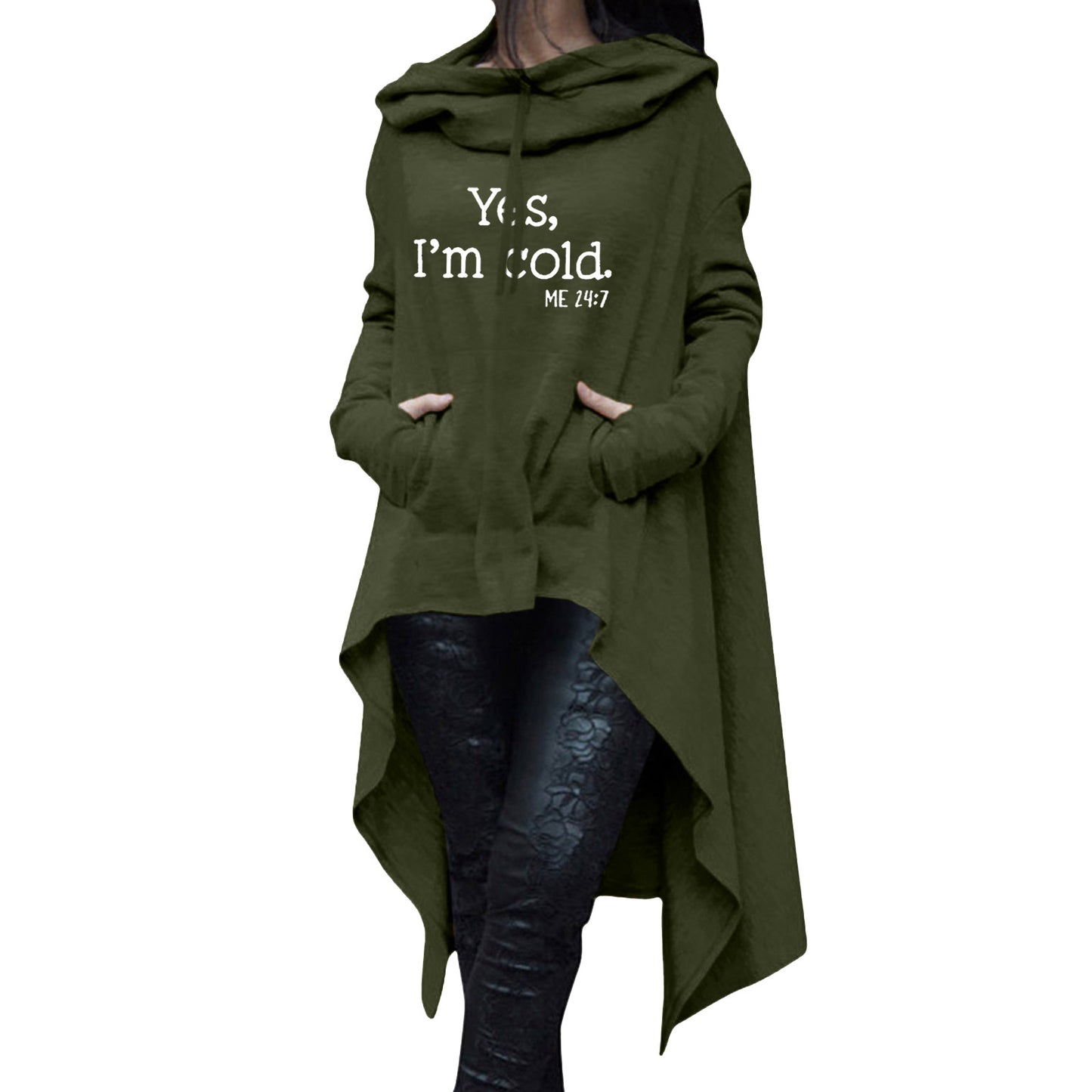 Autumn And Winter Mid-length Halloween Printed Hoodie Plus Size Casual Top