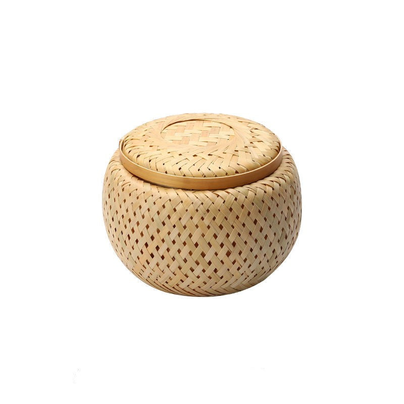 Bamboo Woven Tea Pot Gift Box