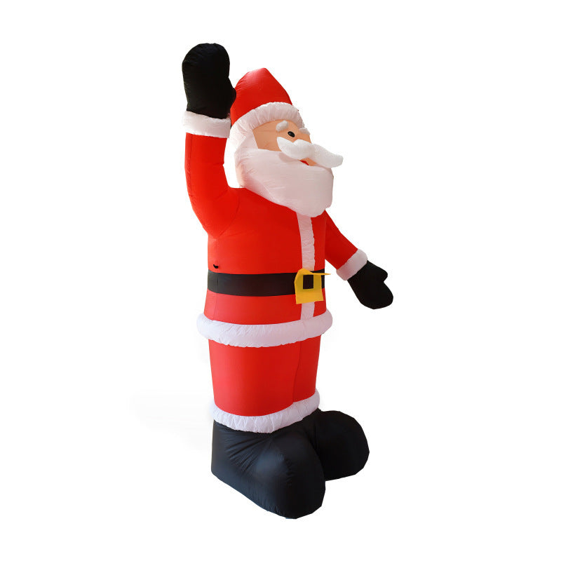 Christmas Inflatable Decoration Courtyard Layout 24m Santa Claus