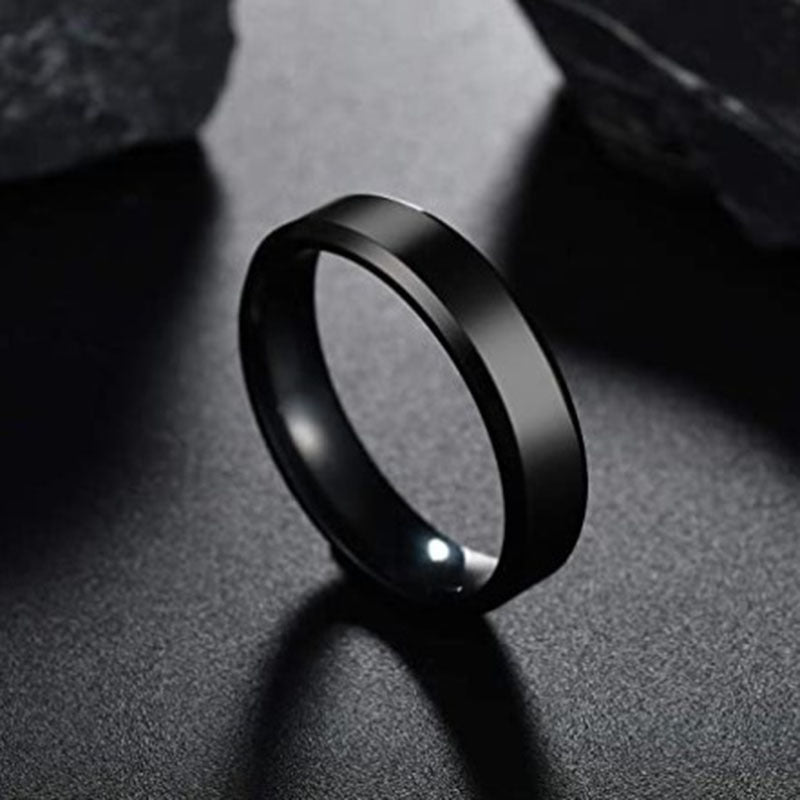 Stainless Steel Ring for Women Men Fashion Gold Color Finger Rings Gift
