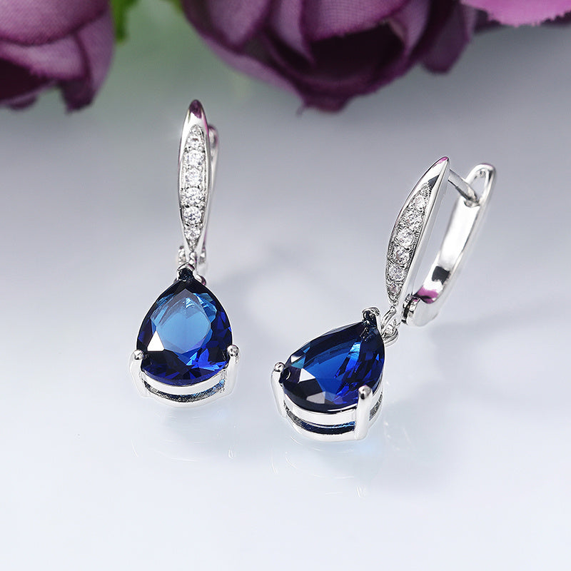 Huitan Women Drop Earrings Fashion Jewelryfor Party