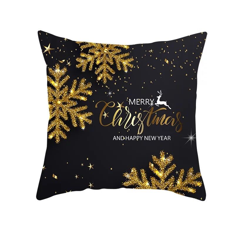 45cm Merry Christmas Cushion Cover Pillowcase