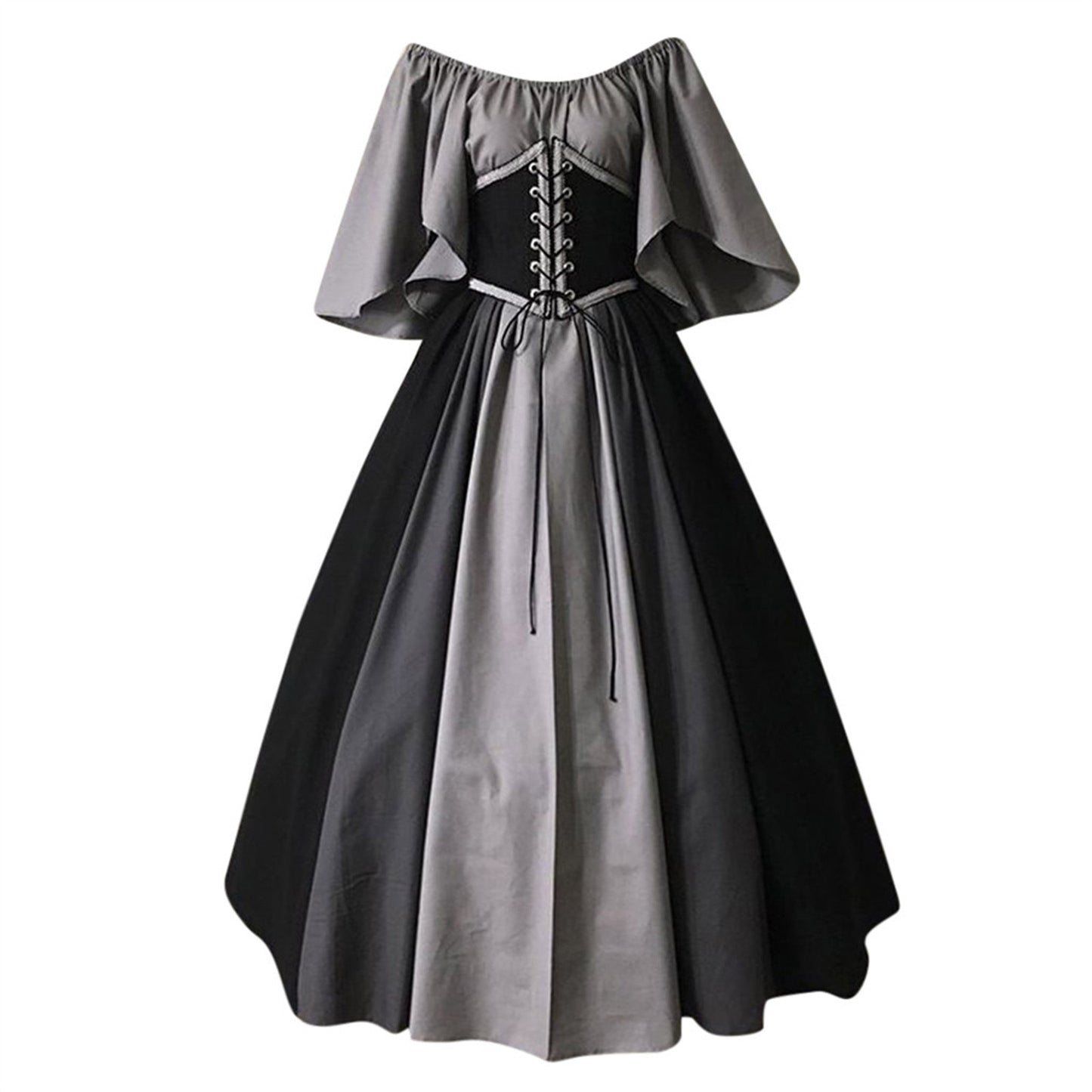 Palace Medieval Costume Women Christmas Dress Vintage