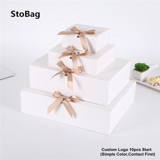 StoBag 5pcs Gift Box Event Party Supplies Packaging