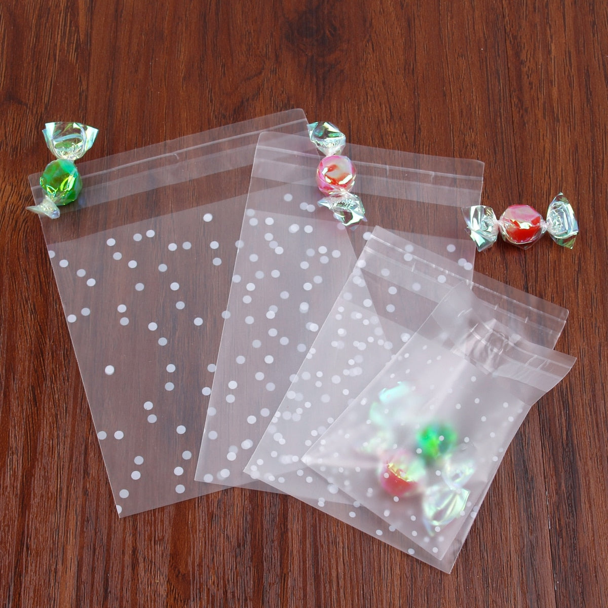 Transparent Plastic Bag Candy Cookie Gift Bag