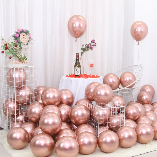 Metallic Balloon Decoration