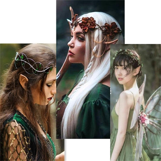 Medium and Long Elf Ears Style Cosplay