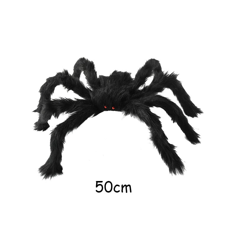 Black White Spider Web Halloween Decoration