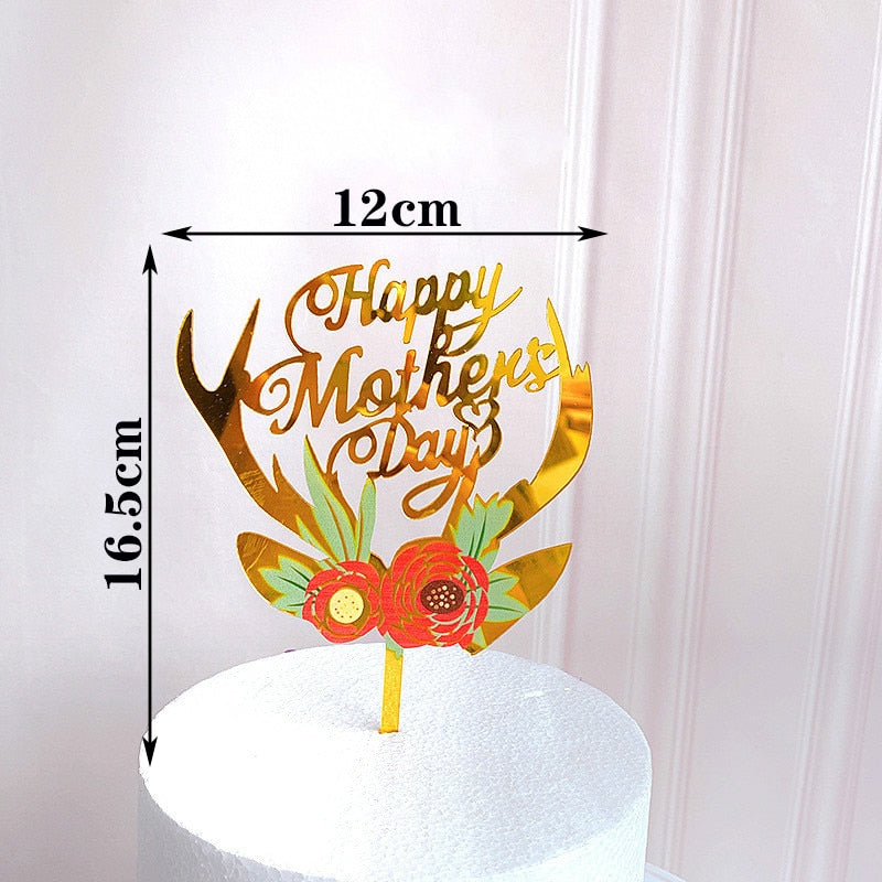 Creative Acrylic Cake Topper Happy Birthday Cake Toppers