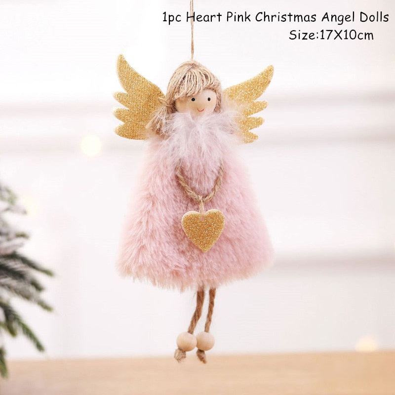 New Year Gifts Cute Angel Ski Dolls