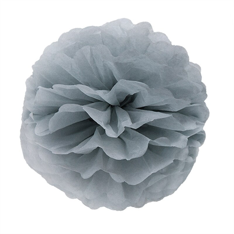 Wedding Decoration 5pcs Pom Poms Tissue Paper