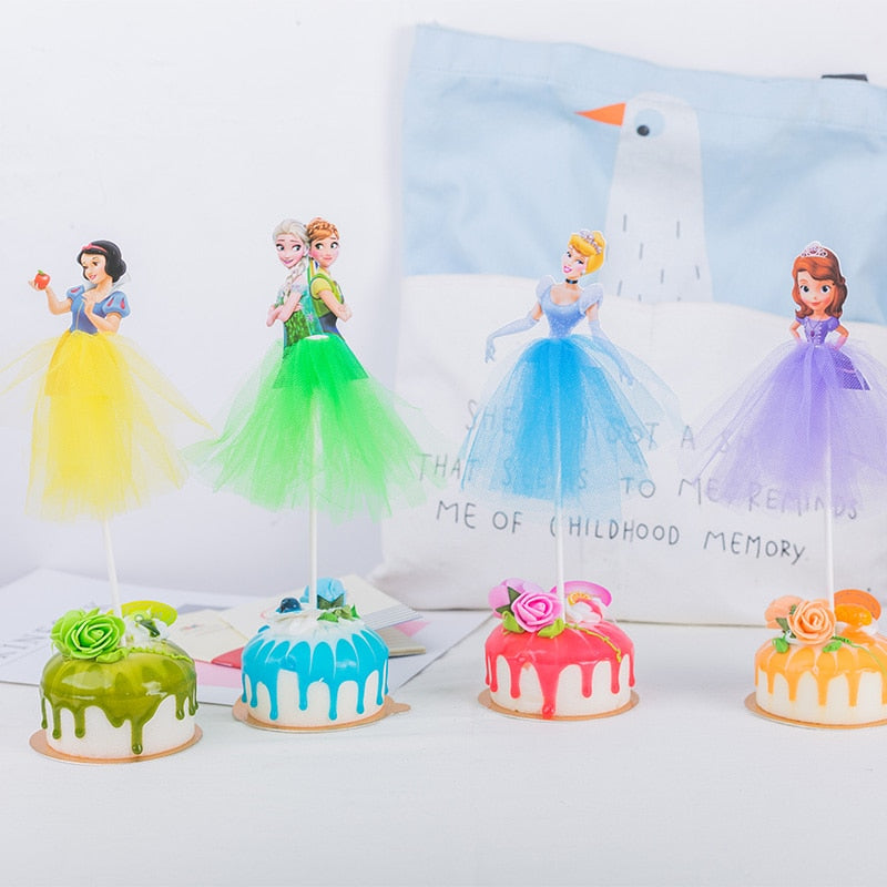 Frozen Princess Cake Toppers Supplies