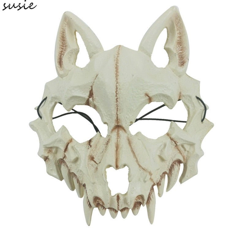 3D Bone Skull Halloween Scary Mask Cosplay