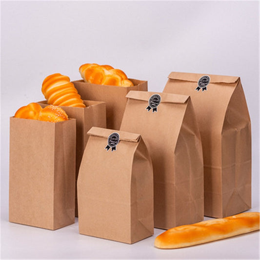 Kraft Paper Bag Gift Bags Packaging Biscuit