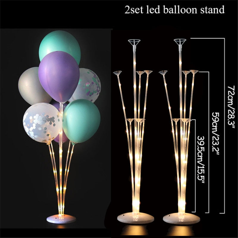 Balloons Stand Balloon Holder Column Confetti