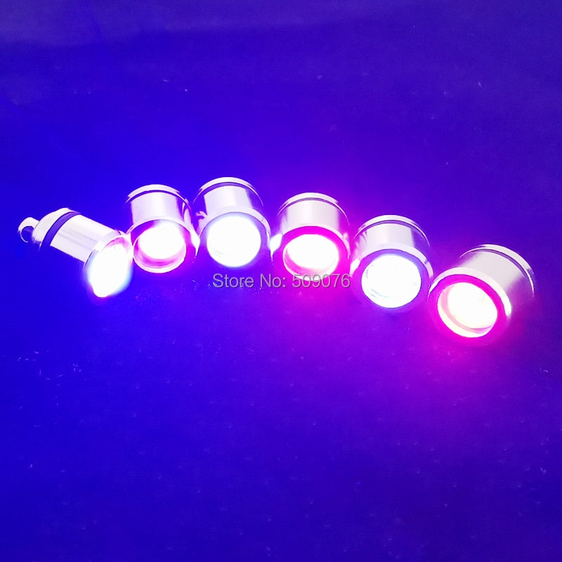LED Party Balloons red blue flash DIY Lights Led