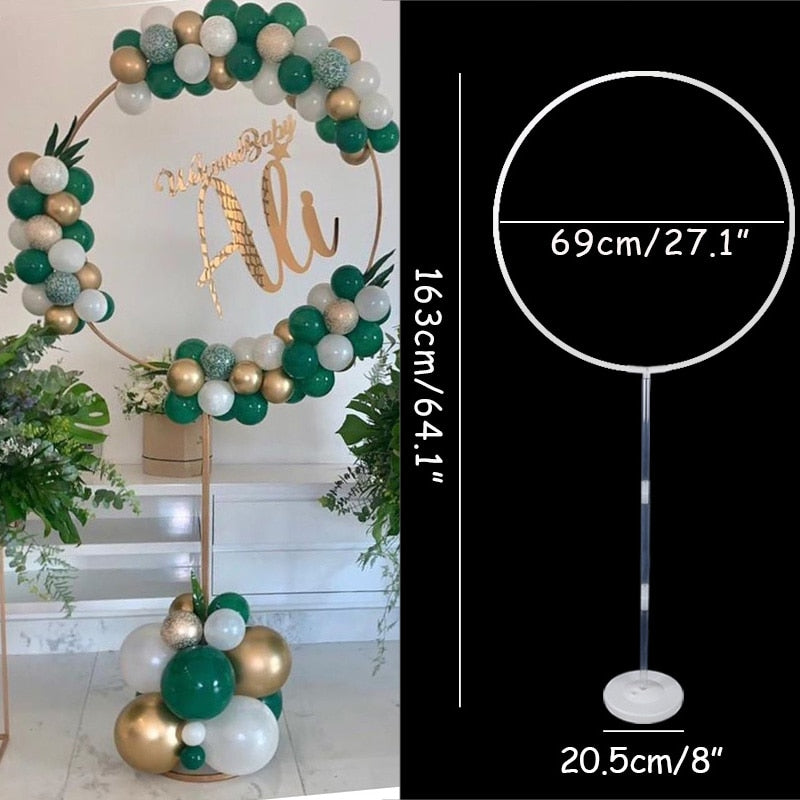 Clear Balloon Column Stand Arch Balloons Holder