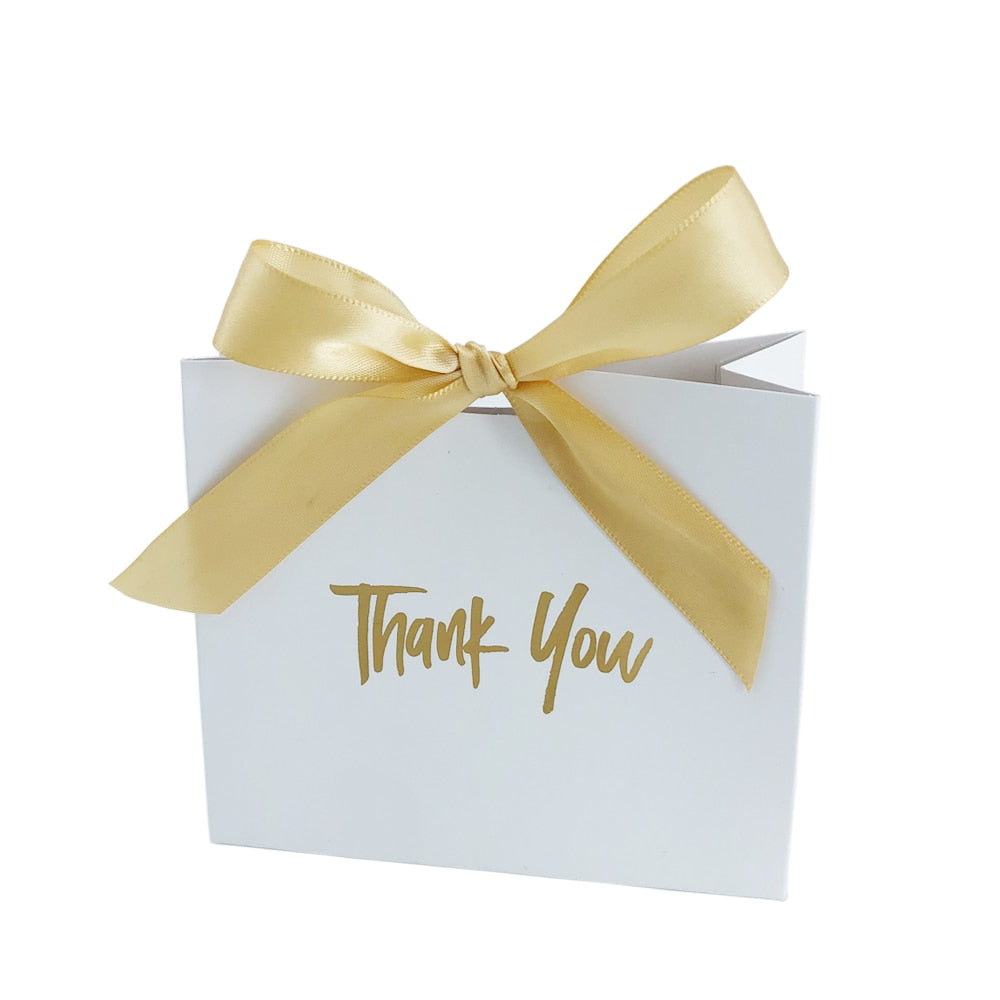 Thank You Party Favor Gift Box wedding candy box