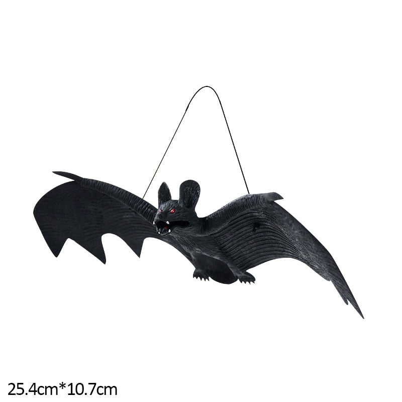Lifelike Fake Bat Halloween Hanging Decoration