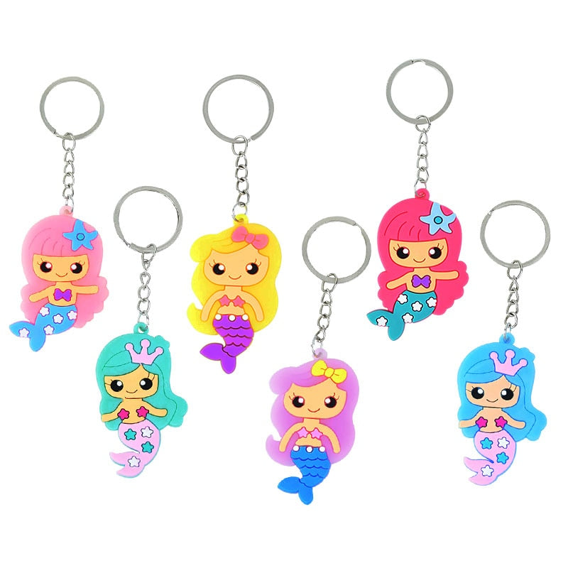 Mermaid Party Gifts Keychain Bracelet Ornaments