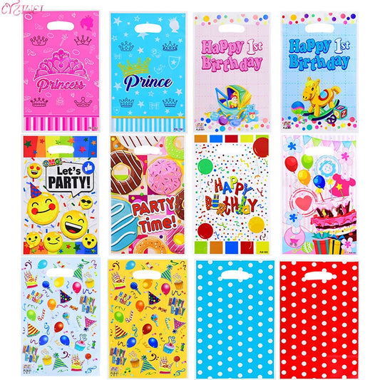 Birthday Decorate Candy Bag Handle Gift Bags