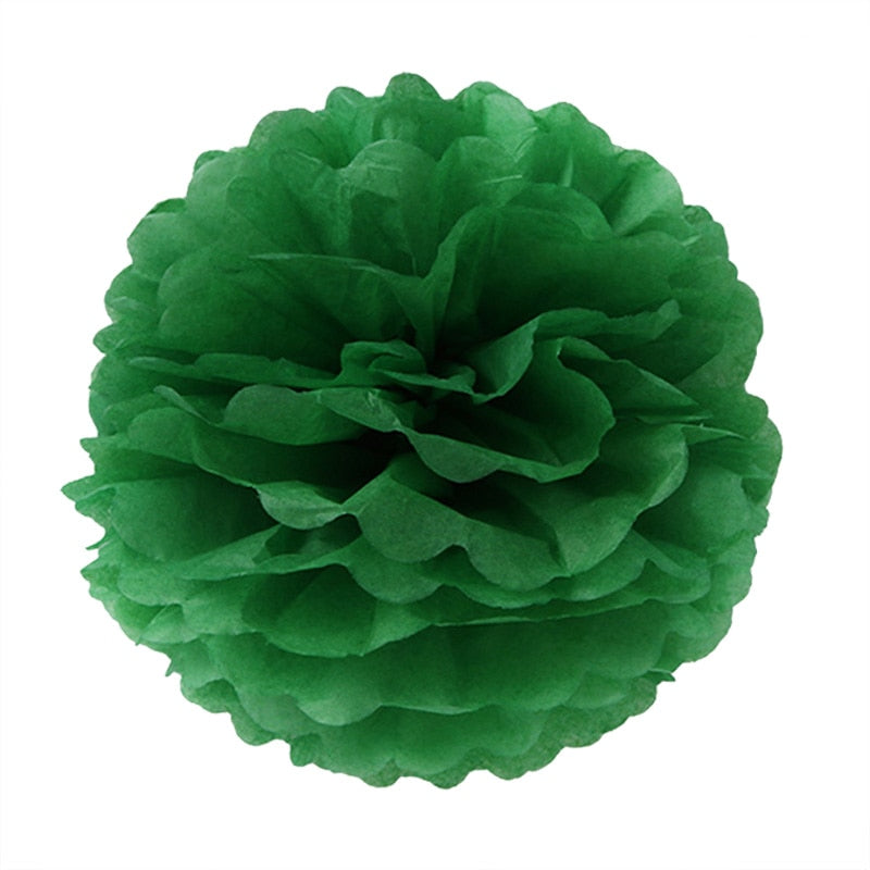 Wedding Decoration 5pcs Pom Poms Tissue Paper