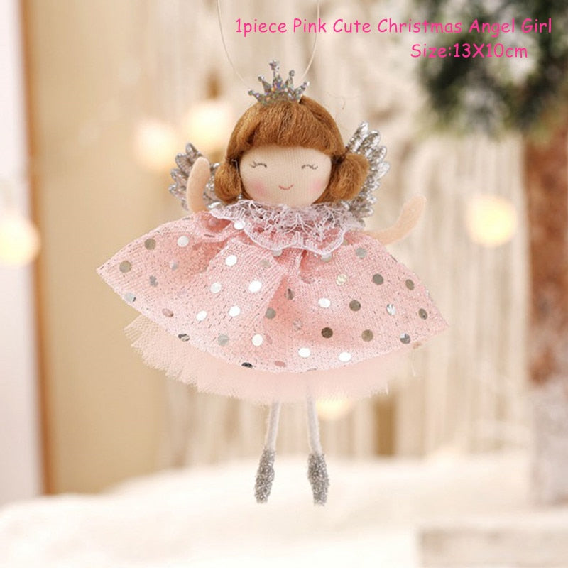 New Year Gifts Cute Angel Ski Dolls