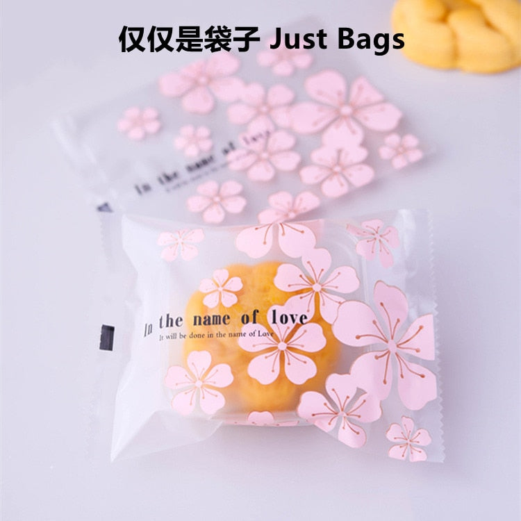 Mooncake Cake Packing Plastic Bags Homemade