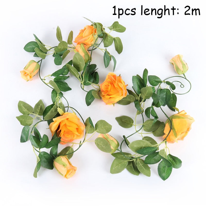 Christmas Decoration Metal Ring Flower Garland