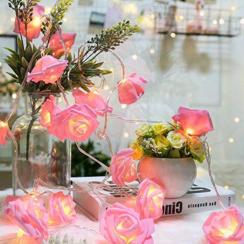 3m LED Rose String Lights for Valentine