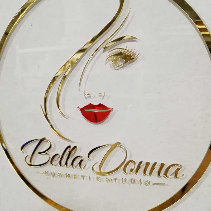Personalized Beauty Shop Name Logo Custom