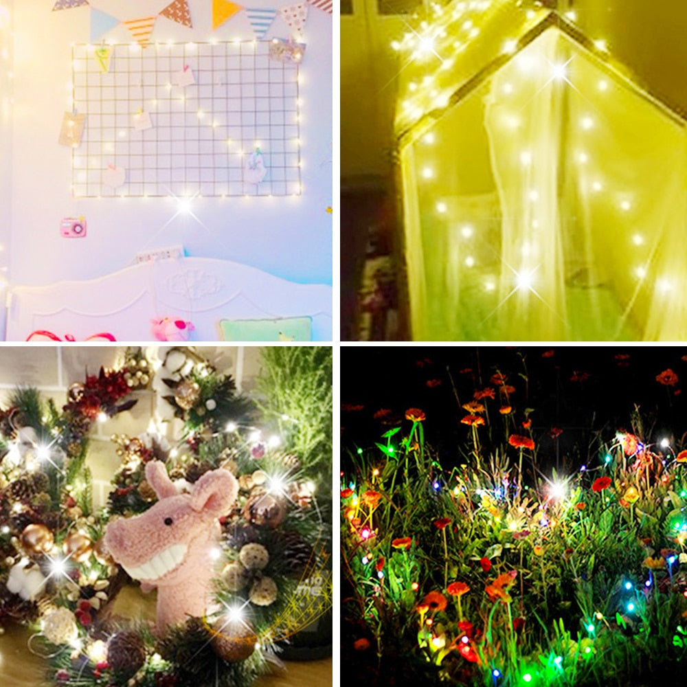 Outdoor Lamp Garland Luces For Christmas Tree Decoration