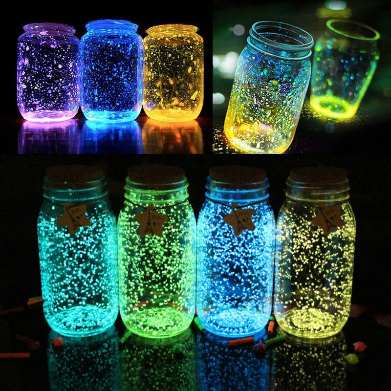 Glow Gravel Luminous Party Decoration DIY Luminous Noctilucent Sand Tank