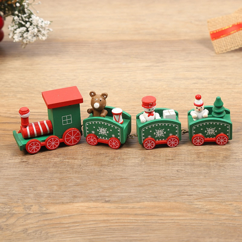 Train Merry Christmas Decor for Home