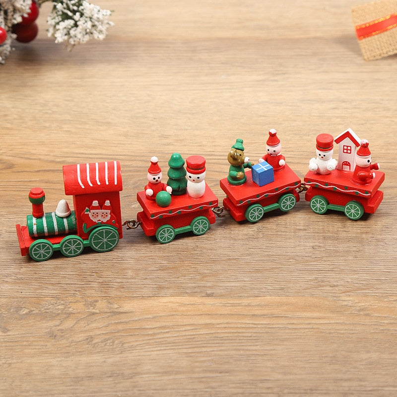 Train Merry Christmas Decor for Home