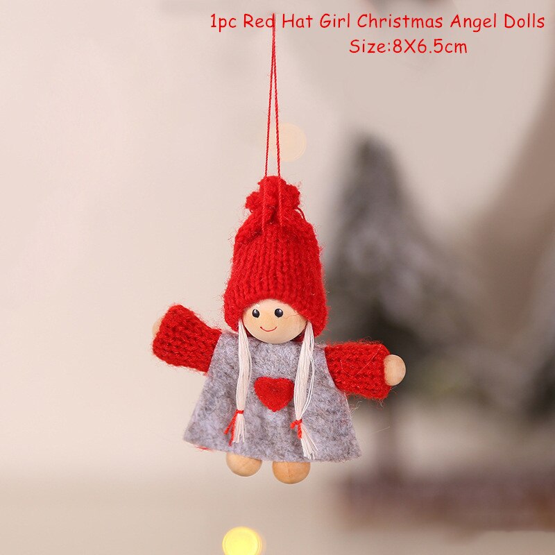 New Year Gifts Cute Angel Ski Dolls