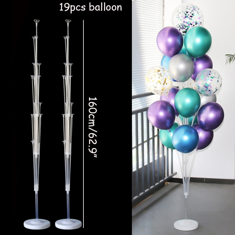 Tube Balloon Holder Balloons Stand Column Confetti