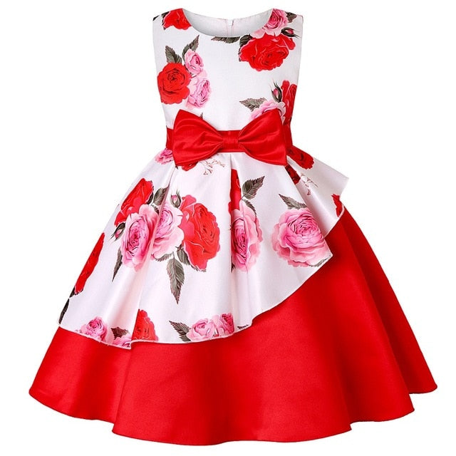 Flower Dresses for Girls Christmas kids