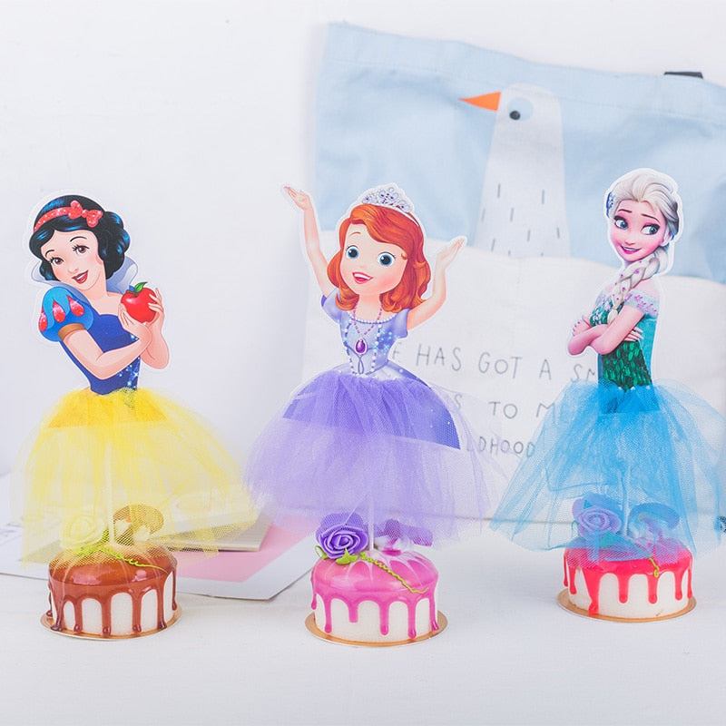 Frozen Princess Cake Toppers Supplies